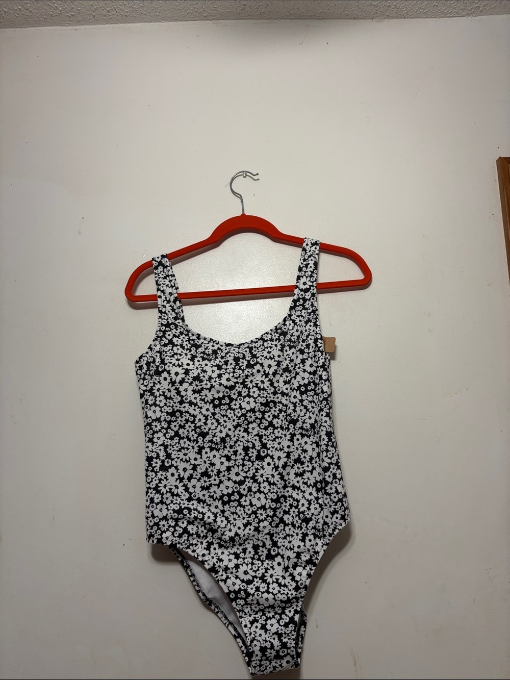 Victoria's Secret Black and White Floral Kids One-Piece Bodysuit
